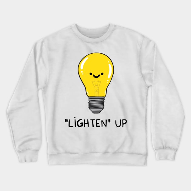 LIGHTEN up Crewneck Sweatshirt by adrianserghie